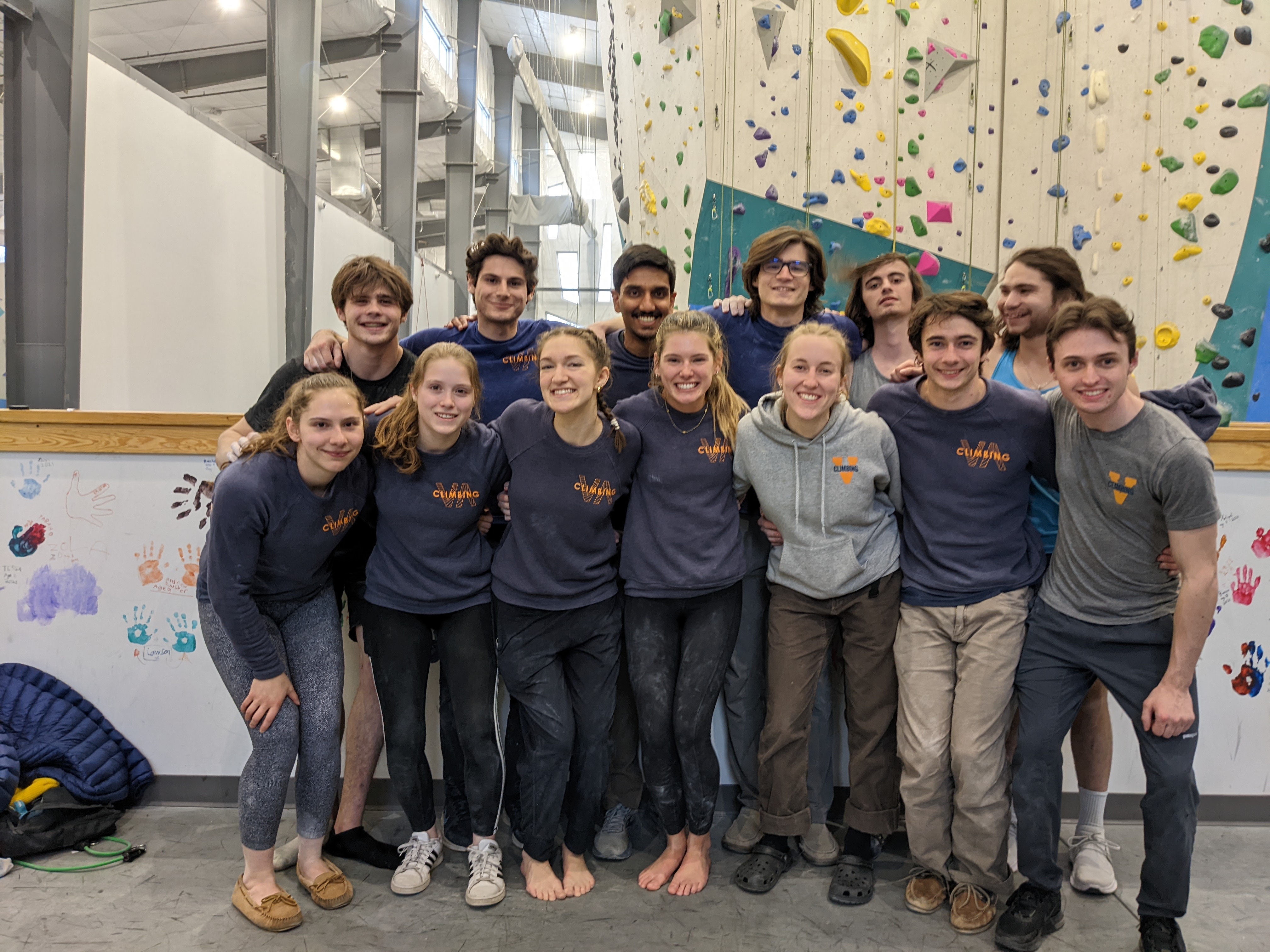 Climbing Team at the University of Virginia