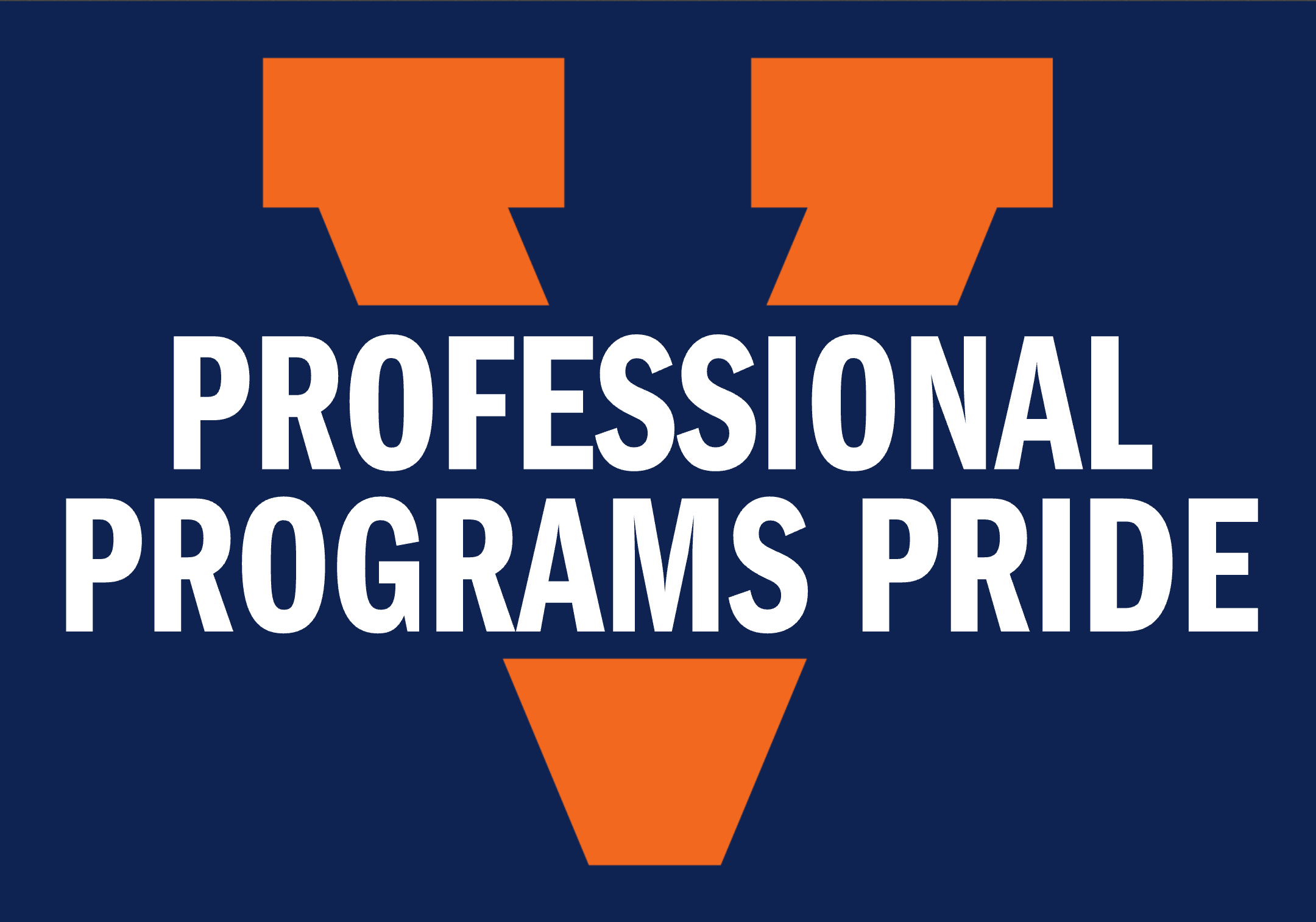 Professional Degree Programs Pride